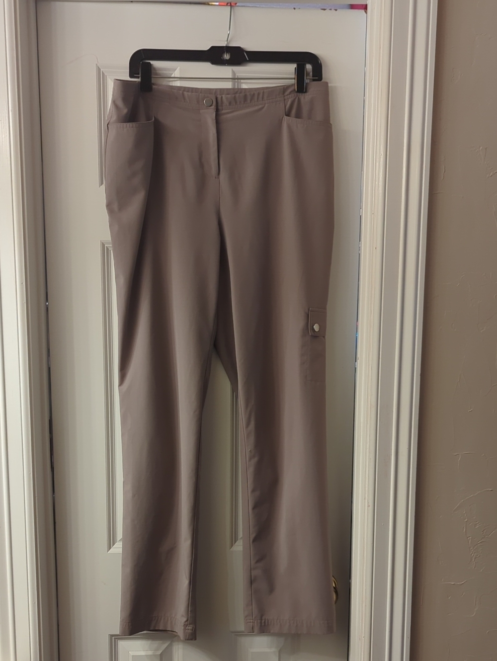 Chico's Women's Taupe Cargo Pants